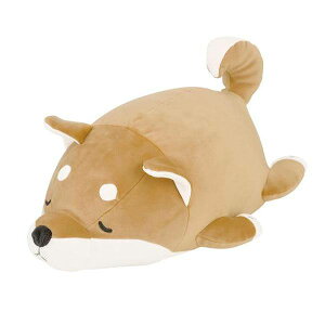 ■りぶはあと正規品 マシュマロアニマル ボルスタークッション 柴犬のコタロウ 48656-44 【送料無料】(いぬ、イヌ、犬、クッション、ぬいぐるみ、キャラクターグッズ、プレゼントに