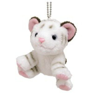 ≪吉徳のぬいぐるみ正規品≫ ぬいぐるみ ホワイトタイガー マスコット 180339 (トラ、人形、玩具、おもちゃ、ぬいぐるみ、キャラクターグッズ、プレゼントに最適、バッグチャーム、