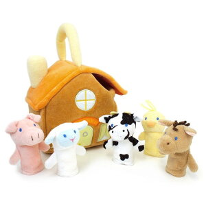 【EMMA】アニマルハウス(20211201) 【送料無料】(指人形、玩具、おもちゃ、ぬいぐるみ、キャラクターグッズ、プレゼントに最適)