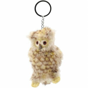 HANSA正規品 キーチェーン フクロウ OWL KEYCHAIN 6460【送料無料】(ふくろう、バッグチャーム、ストラップ、キーホルダー、人形、マスコット、ぬいぐるみ、キャラクターグッズ)