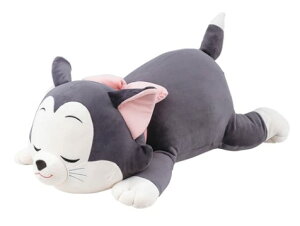 ■りぶはあと正規品【ディズニーDisney】≪モチハグ≫ 抱き枕 L もちもち ぬいぐるみ Lサイズ/ フィガロ(30109-27) 【送料無料】(抱き枕,クッション.ぬいぐるみ.ディズニーキャラクター)