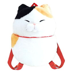 【PLUSttxx】【アミューズ正規品】ひげまんじゅうリュックみーさま　702570【送料無料】 (リュックサック、バッグ、カバン、かばん、ねこ、猫、ネコ、ぬいぐるみ、キャラクターグッズ)