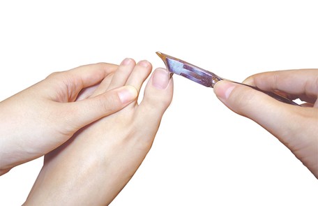日本製　 巻き爪専用ニッパー式爪切り  （58515） <br>（爪切り、ニッパー、ネイルケア、フットケア）