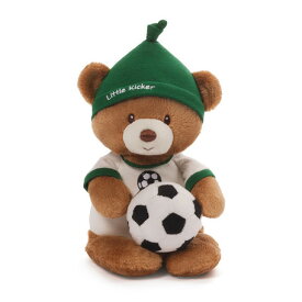 【GUND】サッカー べア&ラトル（4050501）【送料無料】（くま、クマぬいぐるみ、熊、人形、玩具、おもちゃ、キャラクターグッズ、プレゼントに最適）
