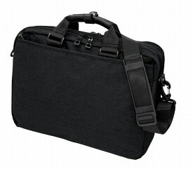 「撥水・PC対応・A4・キャリーバー」ダブルマチ　ビジネスバッグ 　ブラック／グレー（BRC-10）【送料無料】(ビジネスバッグ、ブリーフケース、カバン、かばん、鞄)