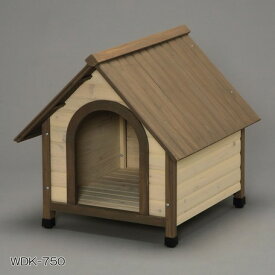 【アイリスオーヤマ】アイリスオーヤマ　ウッディ犬舎 WDK-750（532356）【送料無料】(ペット用品、犬小屋、ペットハウス、ゲージ)