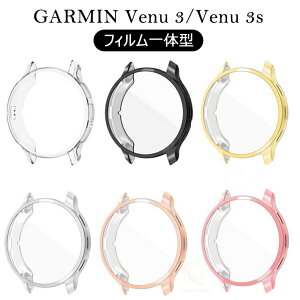 Ԍ |Cg5{K[~ GARMIN Venu 3 45mm Jo[ tB̉ GARMIN Venu 3s 41mm K[~ tB̌^ K[~ Fj[3 P[X ʃJo[ GARMIN Venu 3 45mm bLH یP[