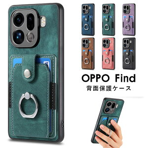 OPPO Find X9 �P�[�X �����O�t�� �J�[�h�|�P�b�g �I�b�| �t�@�C���h X9 �v�� �J�o�[ �J���������Y�ی� OPPO Find X9 Pro �P�[�X �l�C �������� ������� �ϏՌ� �X�}�z�P�[�X FindX9 �J�o�[ �J�[�h���[ 