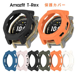 Amazfit T-rex 3 Pro �P�[�X �A�}�Y�t�B�b�g T-Rex 3 �v�� �ی�P�[�X �X�}�[�g�E�H�b�` �_� �J�o�[ �A�}�Y�t�B�b�g�ی�P�[�X �ϏՌ� �Ռ��z�� �ȈՒ��E Amazfit T-Rex3 Pro �t���[���ی�J�o�[ Amazfit 