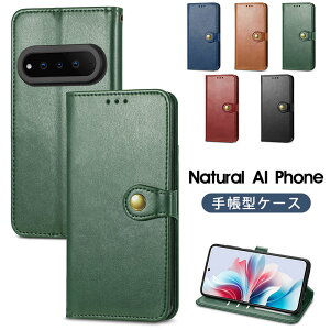 Natural AI Phone �P�[�X �X�g���b�v�t�� Natural AI Phone �J�o�[ �蒠�^ PU���U�[ �J�[�h���[ �������� ������� Natural AI Phone �ϏՌ� Natural AI Phone �J�o�[ �}�O�l�b�g �i�`������ �G�[�A�C �t�H�� ���z