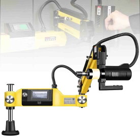 360°多方向空気圧エアタッパーユニバーサルフレキシブルアームドリルねじ切りマシンM3-M12タップコレット、6個のコレット付き垂直タッパーポータブル電動タッピングマシン