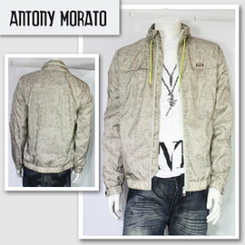 新作　LAセレブ着用　雑誌掲載【ANTONY MORATO／アントニ—モラート】ジップアップサファリジャケット（ブラウン・BRW）/メンズ【インポート】【セレカジ】【正規品】