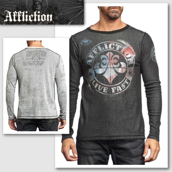 楽天市場】新作 LAセレブ着用 雑誌掲載【AFFLICTION/アフリクション 