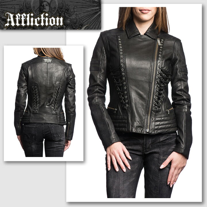 楽天市場】新作【AFFLICTION/アフリクション】SINNER AND SAINT JACKET  