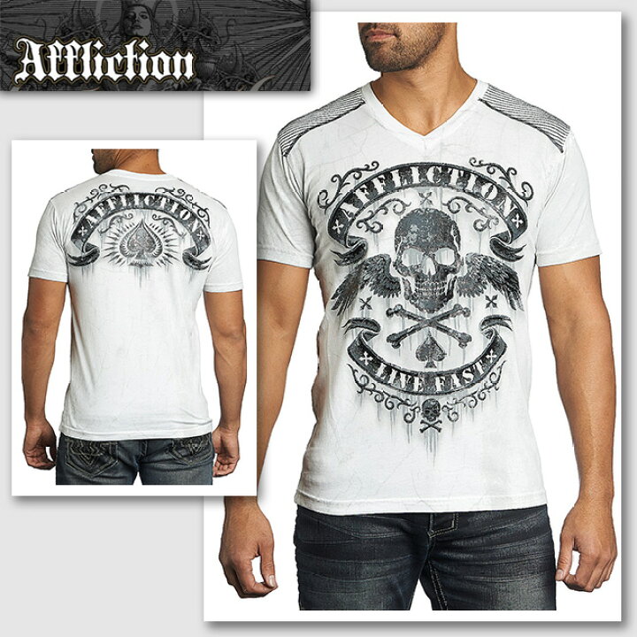 楽天市場】【送料無料】新作【AFFLICTION/アフリクション】DISCONNECT 