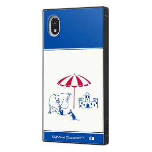 Xperia Ace III SO-53C SOG08 A203SO ケース ハードケース ハイブリッド ムーミン 耐衝撃 KAKU RIVIERA_砂のお城 カバー ソニー ace3 エクスペリア エース マークスリー スマホケース