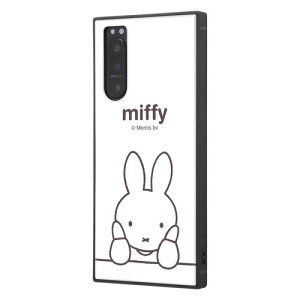 Xperia 5 II SO-52A SOG02 A002SO XQ-AS42 ケース ハードケース ハイブリッド ミッフィー 耐衝撃 KAKU thinking_1 カバー Xperia 5 2 スマホケース