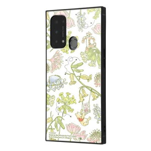 OPPO Reno5 A ケース ハードケース ハイブリッド ディズニー 耐衝撃 KAKU くまのプーさん ナチュラル カバー オッポ リノ ファイブ エー スマホケース