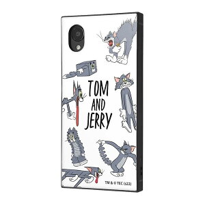 Galaxy A23 5G ケース SC-56C SCG18 ハードケース ハイブリッド トムとジェリー 耐衝撃 KAKU おかしなトム2 カバー ギャラクシーA23 galaxyas23 ギャラクシー a23 スマホケース