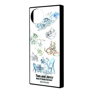 AQUOS wish4 ケース SH-52E A402SH ハイブリッド トムとジェリー KAKU トムとジェリー_ヴィンテージ カバー アクオスウィッシュ4 保護カバー アクオスwish4 アクオス ウィッシュ4 スマホケース