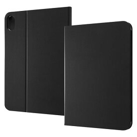 iPad mini 2021 第6世代 レザーケース スタンド機能付き ブラック タブレットケース