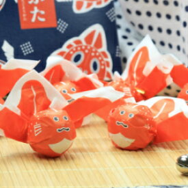 【送料込み】上ボシ武内製飴所　金魚ねぶた（8個入）　産地直送