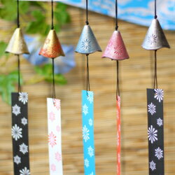 楽天市場 送料無料 南部鉄器 壱鋳堂 風鈴 ｈａｎａｂｉ 各5色 セレクトショップ東北