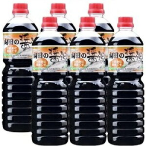 【送料込み】山田の醤油1リットルx6本セット 濃口醤油 復興支援 株式会社びはんコーポレーション