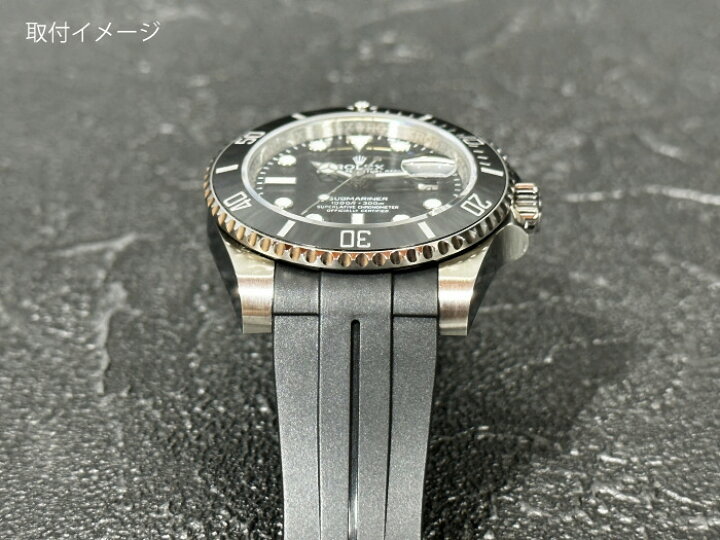 楽天市場】【送料無料】ラグ幅20mm ROLEX用 ラバーベルト 各色  