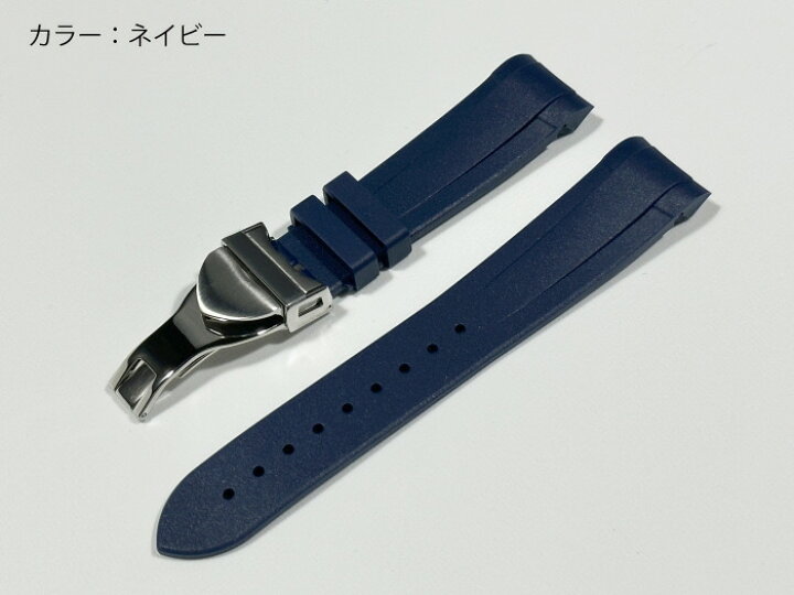 楽天市場】ラグ幅20mm TUDOR ブラックベイ58専用 ラバーベルト  