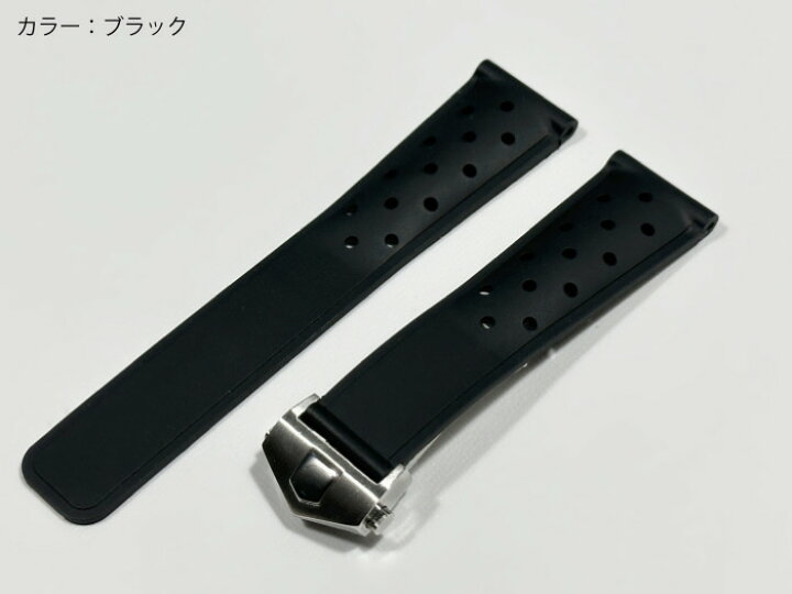 楽天市場】タグホイヤー モナコ/カレラ/アクアレーサー用 ラバーベルト  