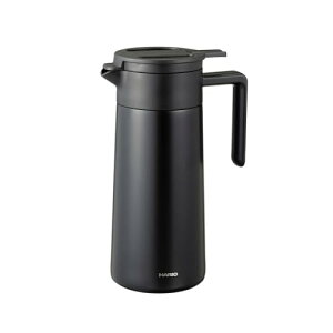 HARIO(�n���I) �Z���~�b�N�R�[�e�B���O �^�� ��d �ۉ��|�b�g ���p�e�� 800ml �R�[�q�[�T�[�o�[ �u���b�N CHP-800-B