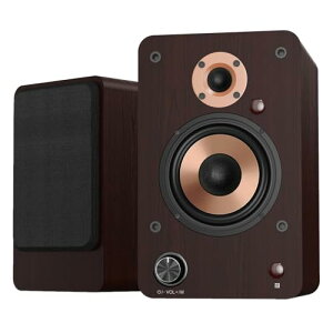 �u�b�N�V�F���t�X�s�[�J�[ 100W(RMS) �A�N�e�B�u�X�s�[�J�[ Bluetooth/USB����/AUX����/������/��������/RCA(L/R)���� 4�C���`�E�[�n�[/1�C���`�c�C�[�^�[ PC/�X�}�z/�e���r 2�E�F�C 2��1�g �ؐ� �u���E