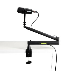 Shure by Gator �}�C�N�A�[���X�^���h �f�X�N�g�b�v�p �A�[�����ő�83.8cm 360�x��]���y�� SH-BROADCAST2 [�����^��/����z�M/����B�e/WEB��c] �y�������K�i�z