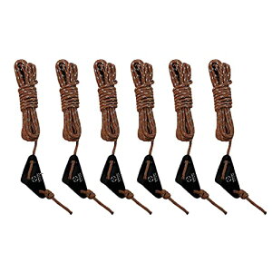 S'more(�X���A) Deco de rope �K�C���[�v 4mm ���[�v ����4m �ω׏d300kg ��v ���݋��� ���� ���ˍ� �K�C�h���[�v �f�R�f���[�v (1�Z�b�g(6�{����))