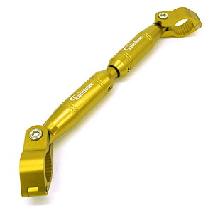 Kaedear(�J�G�f�B�A) �o�C�N �n���h���u���[�X �� �A�W���X�g �W�� 22.2mm �n���h�� �A���~�� �N�����v�o�[ �}�E���g ���� 330-200mm KDR-HB1 (�S�[���h)