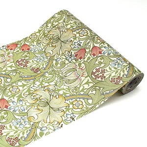 �ǎ����{�� �����X �}�X�L���O�e�[�v ���L �V�[���ǎ� ���n mt CASA FLEECE ��23cm×5m �\���Ă͂����� �����C�N�V�[�g �}�X�e Morris & Co. Golden Lily MTCAF2346