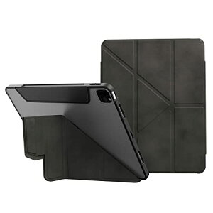 yMagEasyz iPad Pro 12.9 2022 2021 Ή P[X 蒠^ I[gX[v Ή w NA tbv O / Apple Pencil2 [d \ X ی Jo[  NAP[X px ύX X^h t