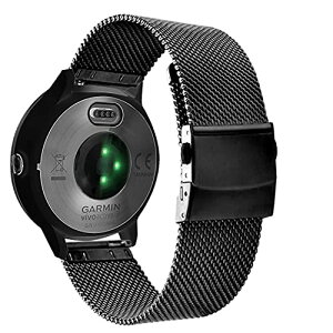 [Ahayo] bVXeX| NCbN[XEHb`xgp K[~ Venu Sq/Venu 2 Plus/Vivoactive 5/6, 20mm voh _uZ[teBNXvt XgbvɓKGarmin Approach