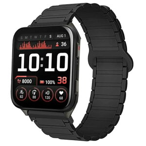 [Lamshaw] for Garmin Venu X1 X}[gEHb` oh, X|[c VR  oh ߃xg Cxg Xgbv Ή Garmin Venu X1 X}[gEHb` (ubN, 24mm)