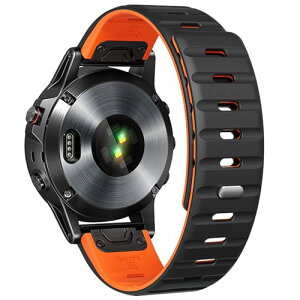26mmoh For GARMIN(K[~)Fenix 8 51mm / epix Pro 51mm / Fenix 7X / 6X / Enduro/Instinct 2X / Tactix Delta/Instinct 3 50mm poh NCbNtBbgQuickFit xg }Olbg Cz VR\