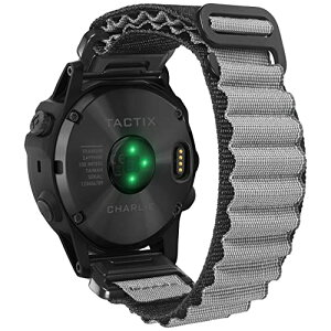 [torbollo] K[~xg K[~iCoh 26MM Garmin Fenix 7X Sapphire Solar/Fenix 7X Solar/Garmin Fenix 5X / Fenix 5X Plus/Fenix 6X / Fenix 6X Pro/Fenix 6X Sapphire/Tactix 7 ProȂǂɑΉ K[~̃NCbNtB