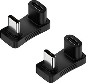 MUXER USB Type C U A_v^ 11mm Ly100W / 10Gbps / 4K 60HzzUSB C U^ A_v^ PD3.0 [d USB 3.1/3.0/2.0ɑΉ 180° IX X ^Cvc ϊ A_v^[ (2)