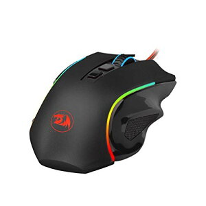 Redragon Griffin M607 - mouse USB para videojuegos con cable con 7 botones programables, 7200 DPI, iluminaci?n RGB para Windows/Mac PC