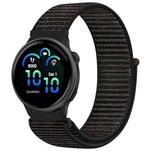 [MosFoil] Garmin Forerunner 570 42mm/Vivoactive 6/5/Forerunner 165/v?vomove Trend Ή oh xNfUC 20mm xg K[~ BHANeBu 6 ґgoh iC e͐ _炩y