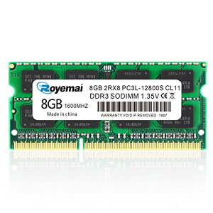 8GB PC3L-12800S DDR3L-1600 DDR3 12800 Sodimm 204s CL11 RAM macΉfid1.35V & 1.5V Ή) W[ Intel AMD Mac System m[gp\Rp