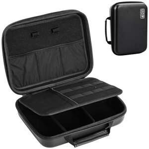 ProCase �K�W�F�b�g�|�[�`�A�h�����̂���EVA�ށA��e�ʁA3�w�d�g�� MacBook �A�_�v�^�E Magic Mouse 2�E USB Flash Disk�ESD���[�A�X�}�z�E�^�u���b�g�[�d�E�P�[�u���̏�������APC���ӃA�N�Z�T���[�̐�