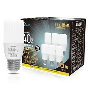 ORALUCE T`^Cv LEDd E26 40W` F 6500K 5W 500LM S^Cv s fMގ{HΉ d`uEFD15֐ 6