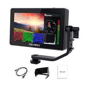 FEELWORLD F6 Plus V2 JrfI j^[ ^b`XN[ 6C` 4K HDMI o/ M ჌tJBemFp HD 1920 x 1080 IPS rfIs[NtH[JXAVXg 3D LUT̃T|[gy {