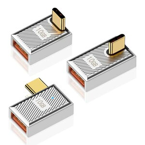 Poyiccot USB-C USB-A ϊA_v^10GbpsA120W[d L^USB ϊA_v^ AC AL^USB C to USBA_v^[  Type A to Type C ϊA_v^ Mac Book/iPad/Samsung Galaxyp 3pbN